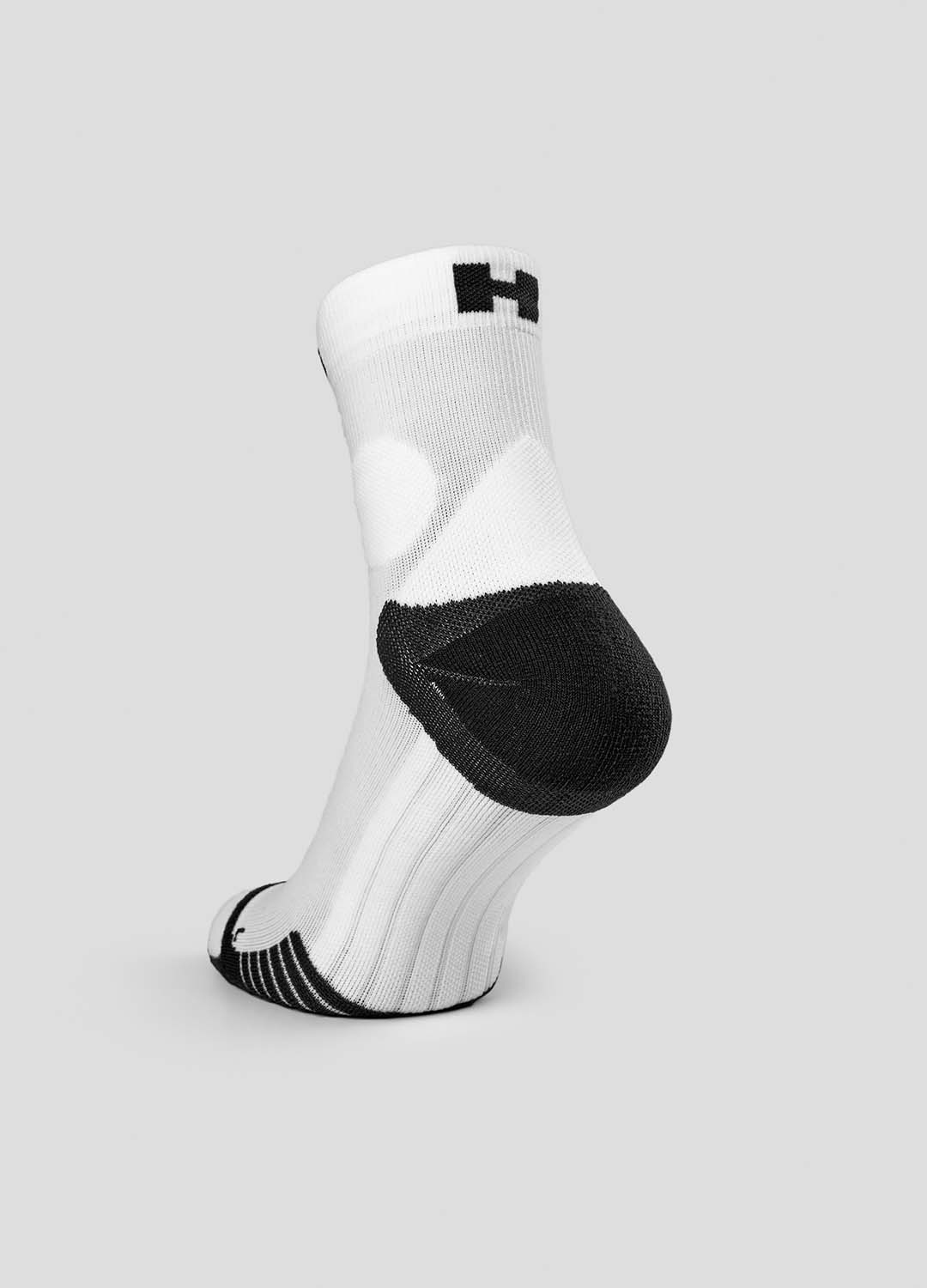 PRO Kompression Knöchelsocken Weiß